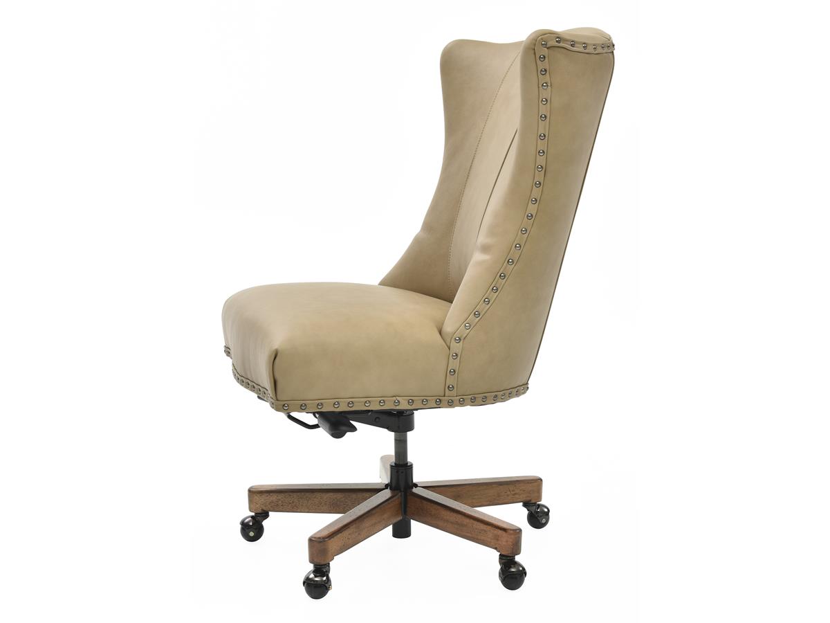 Lynn Top-Grain Leather Desk Chair
